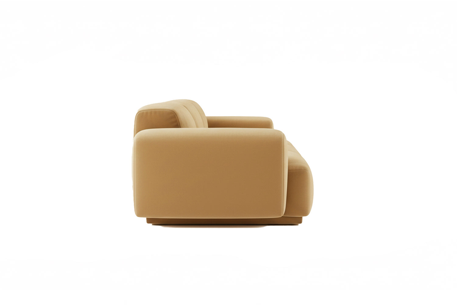 Abundancia Modular Sofa Creme Velvet