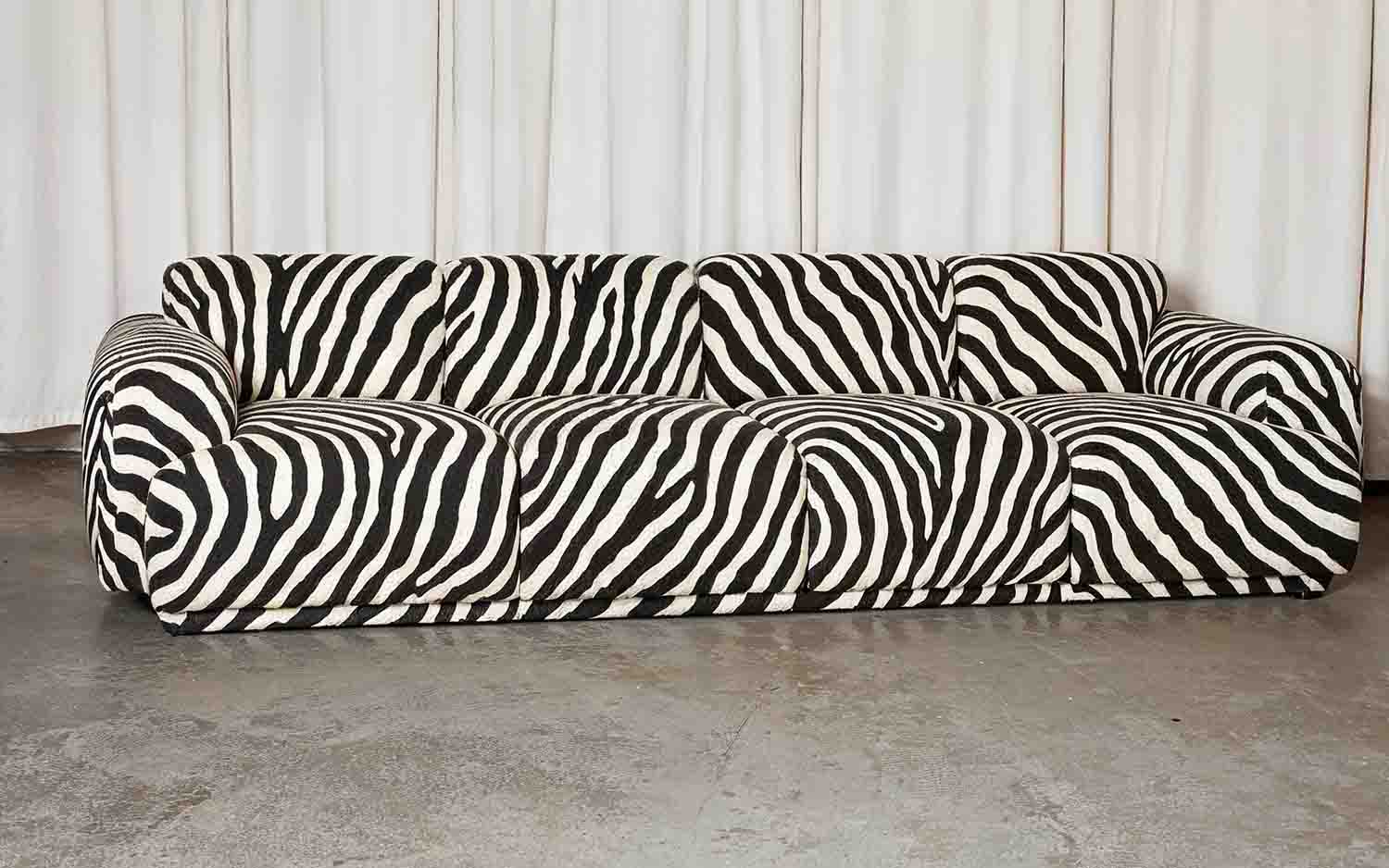 Abundancia Modular Sofa Zebra
