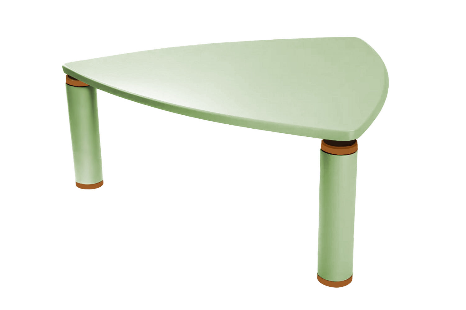Bizarra Dining Table Aquamarine Lacquer