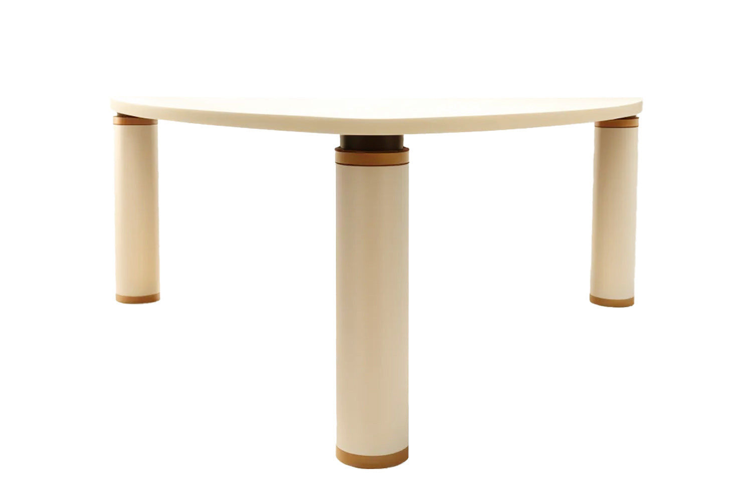 Bizarra Dining Table Creme Lacquer