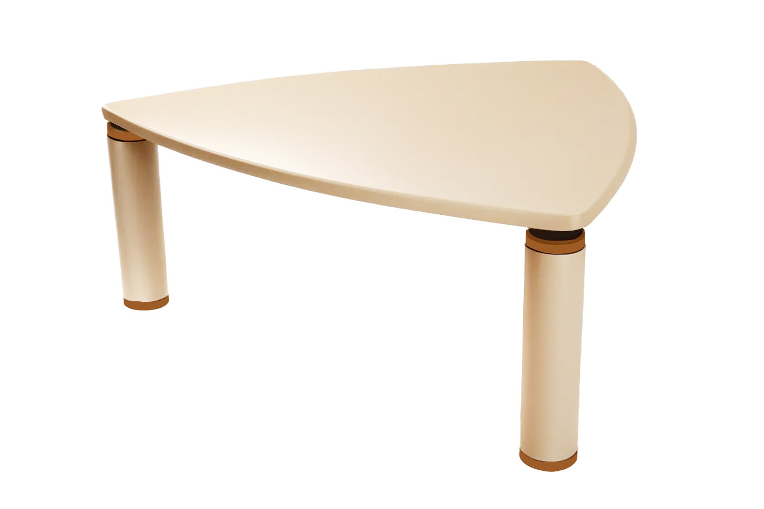 Bizarra Dining Table Creme Lacquer