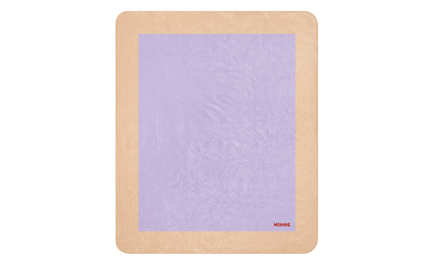Manta Boreal con Marco Beige/Lila