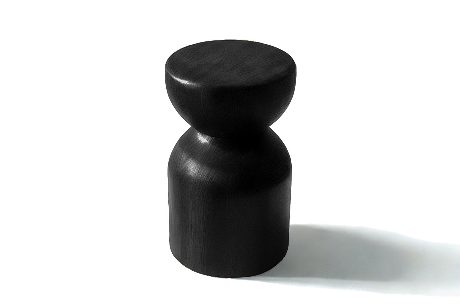 Colisión Stool Solid Dark Wenge Wood