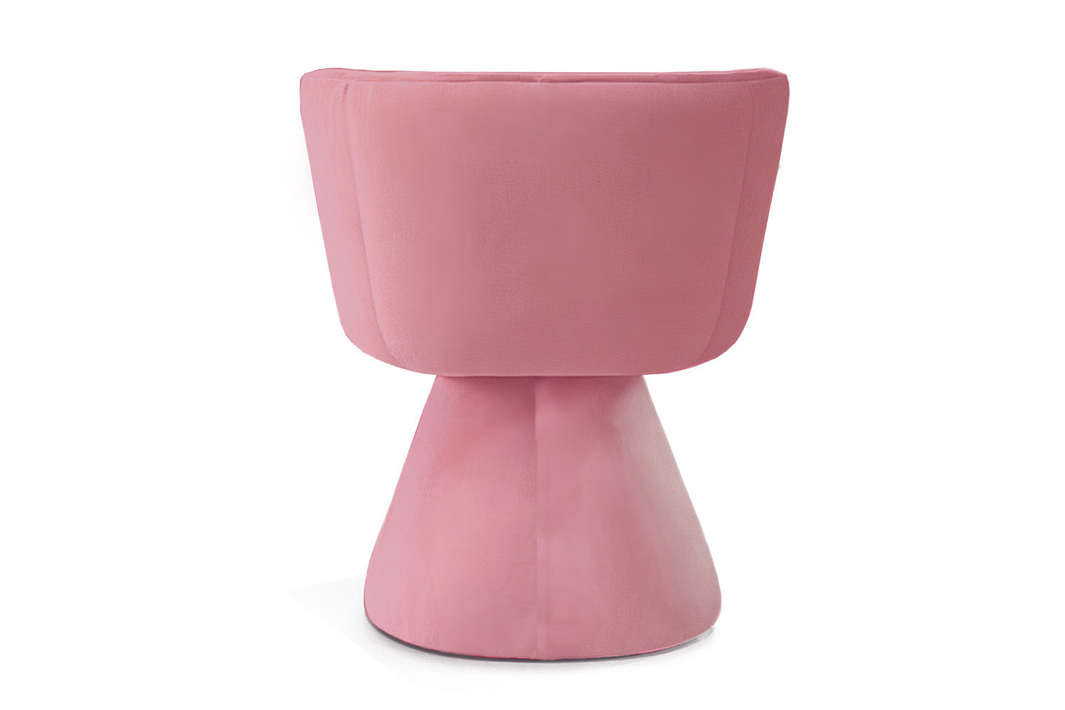 Silla de Comedor Coraje de Terciopelo Rosa