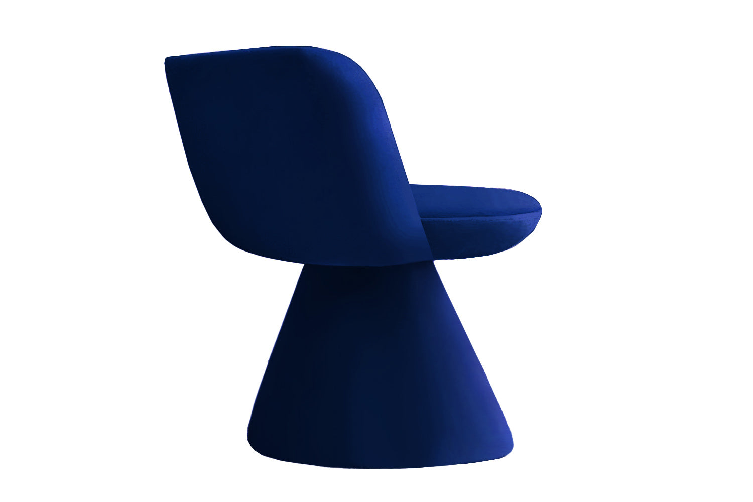 Coraje Dining Chair Blue Velvet