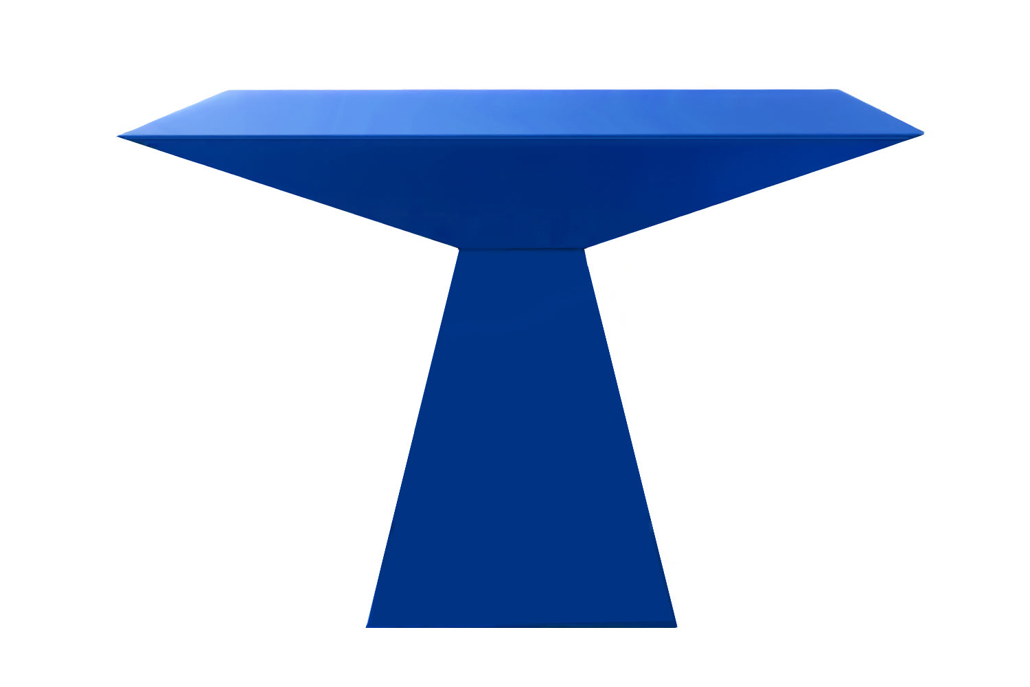 Desfase Dining Table Blue Lacquer