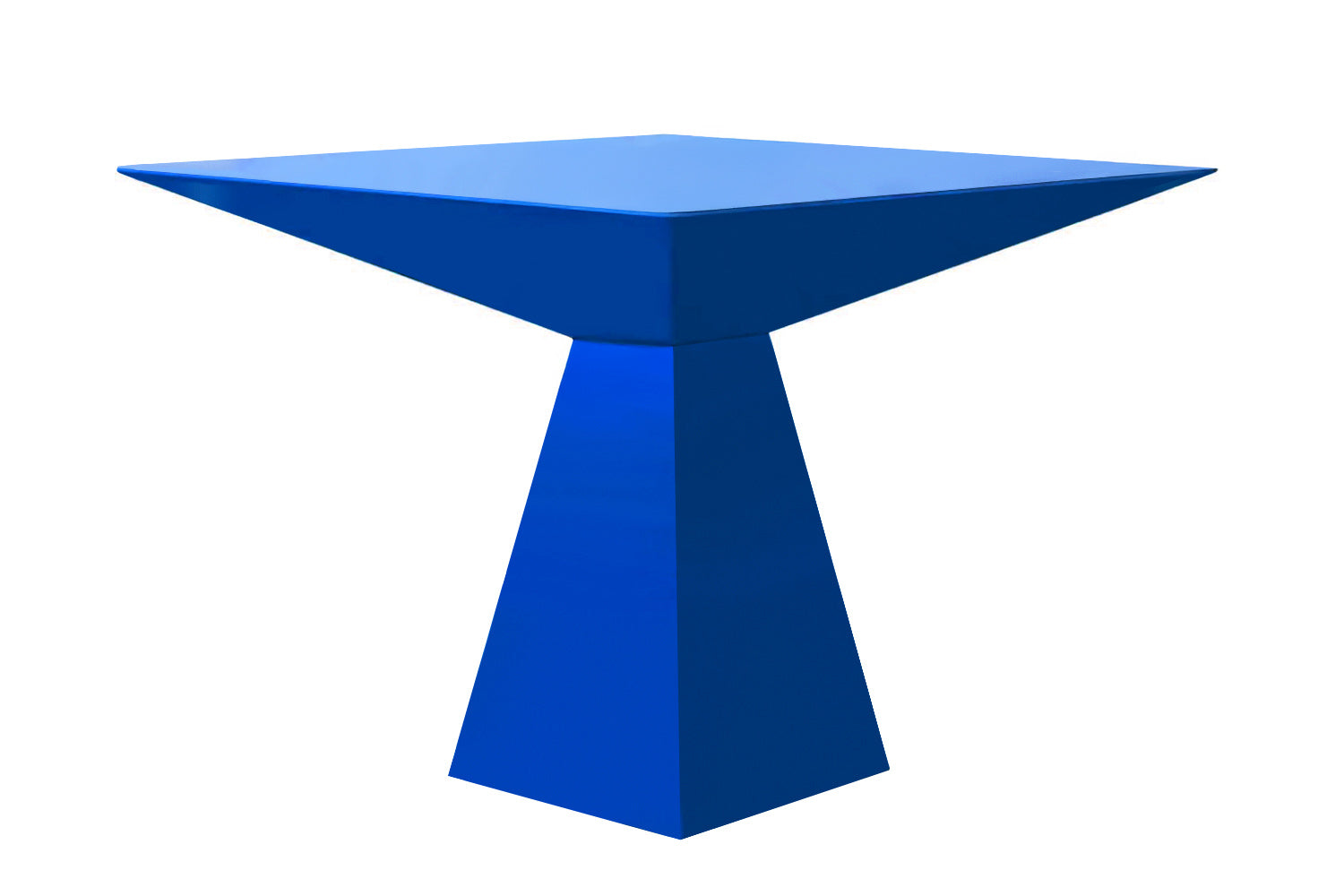 Desfase Dining Table Blue Lacquer