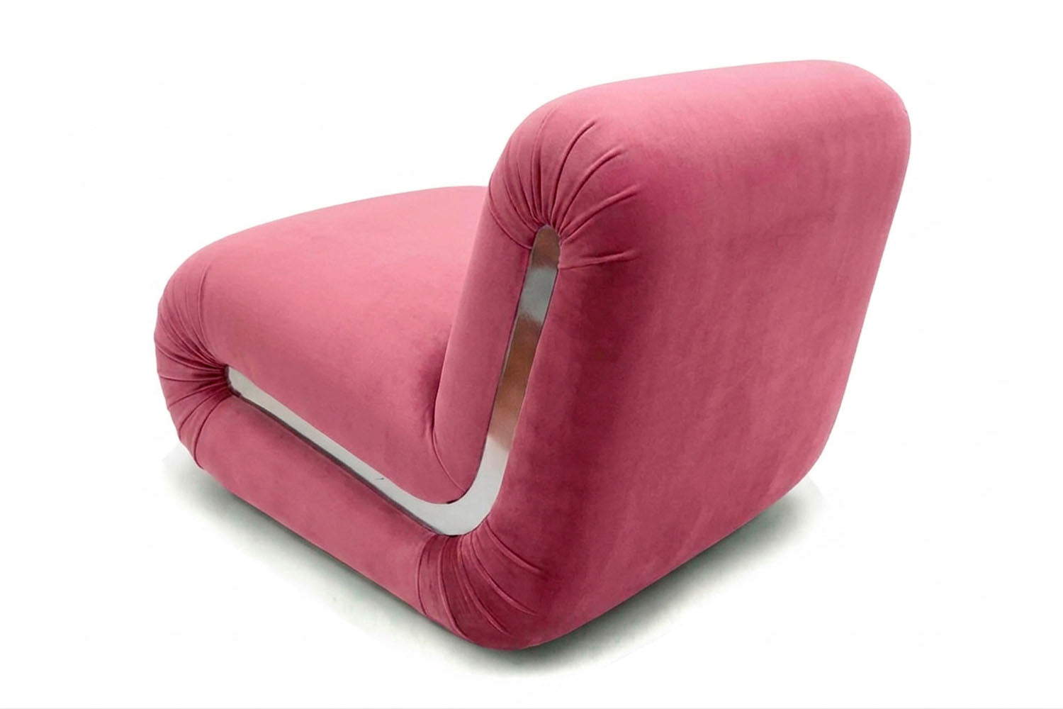 Frenesí Lounge Chair Pink Velvet