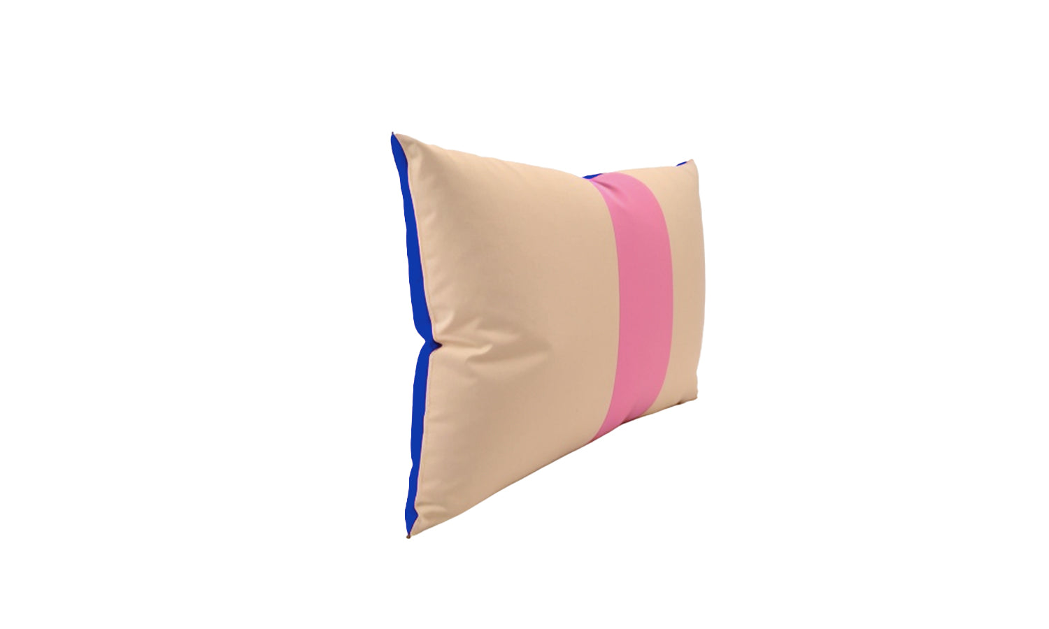 Límite Cushion Beige/Blue