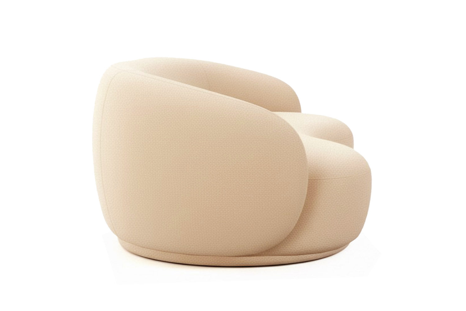 Melancolía Sofa White Bouclé
