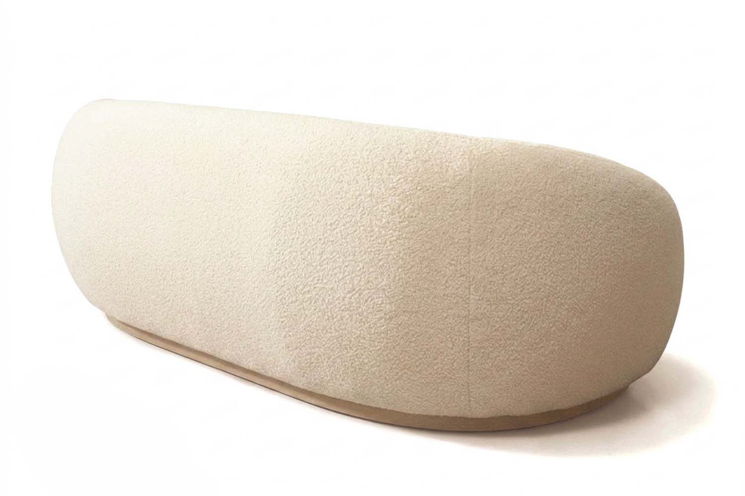 Melancolía Sofa White Bouclé