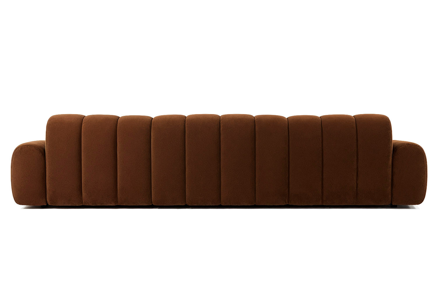 Temple Sofa Brown Velvet