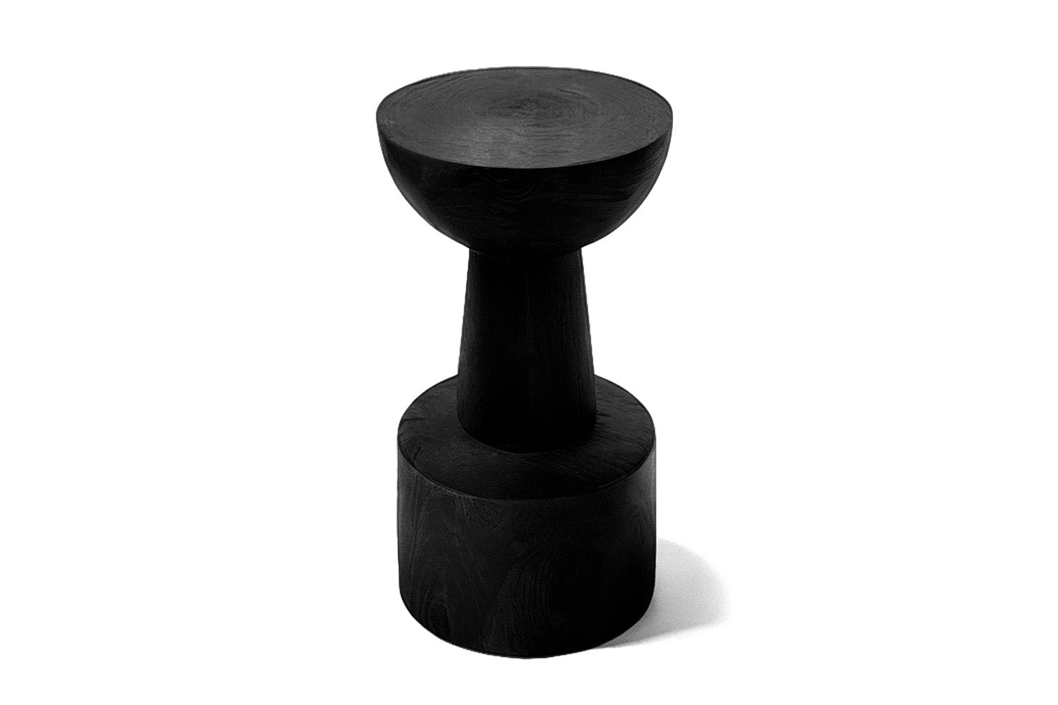 Pureza Barstool Solid Dark Wenge Wood