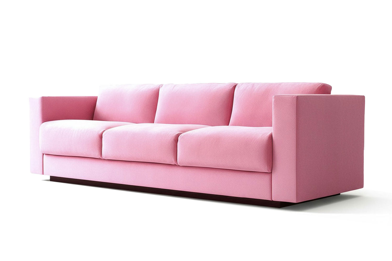 Revolución Sofa Pink Velvet