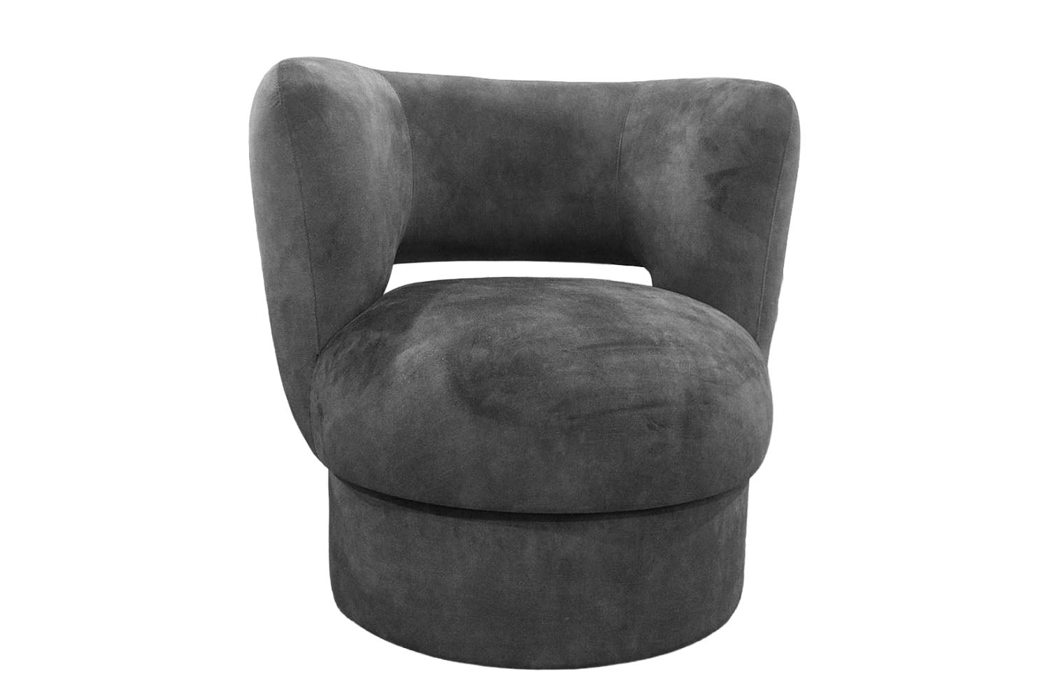 Ritual Armchair Grey Velvet