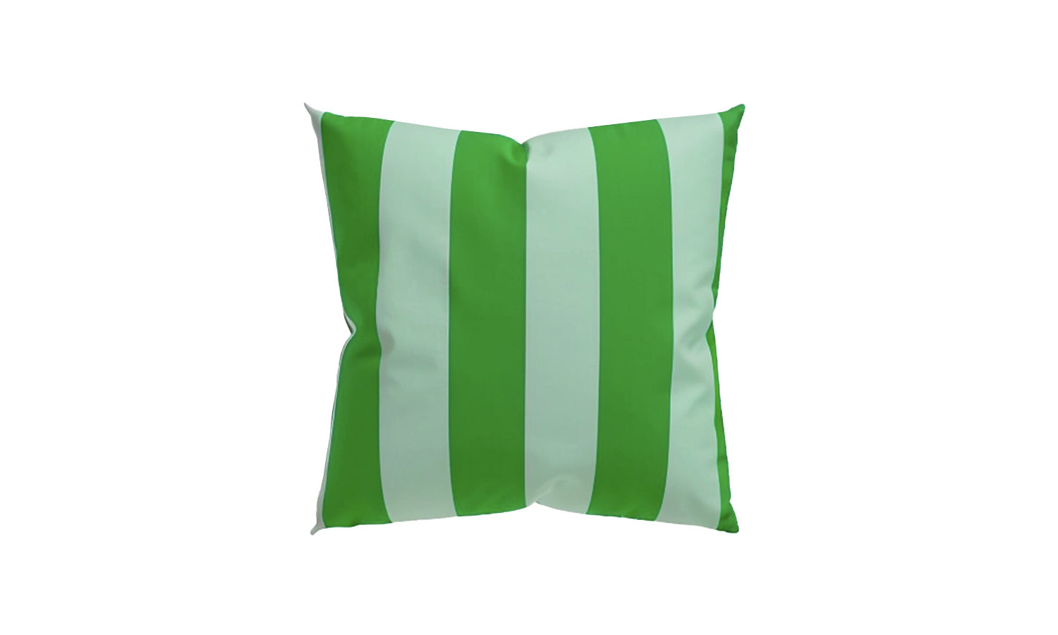 Trama Cushion Green/Aquamarine Striped