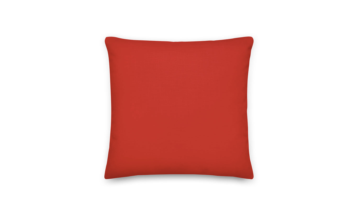 Trama Cushion Red/Beige Striped