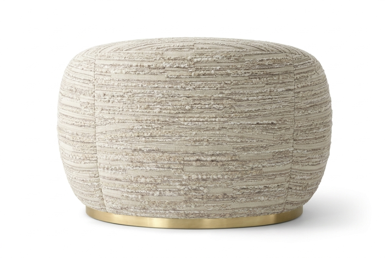 Tregua Swivel Chair White Slub
