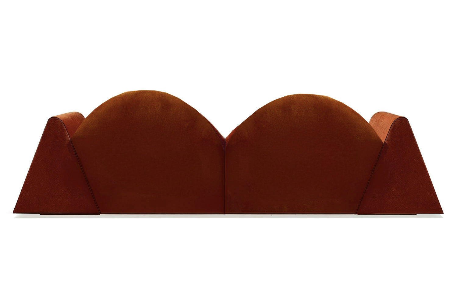 Amanecer Sofa Brown Velvet