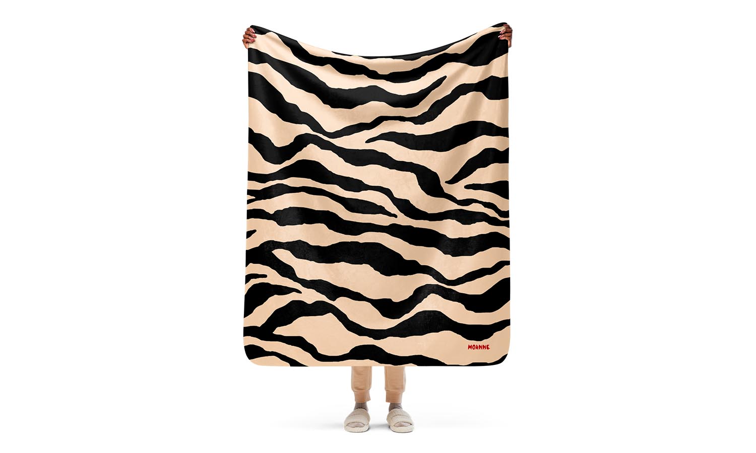 Boreal Blanket Zebra Pattern