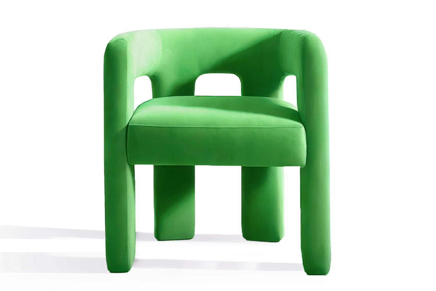 Brutal Armchair Green Velvet