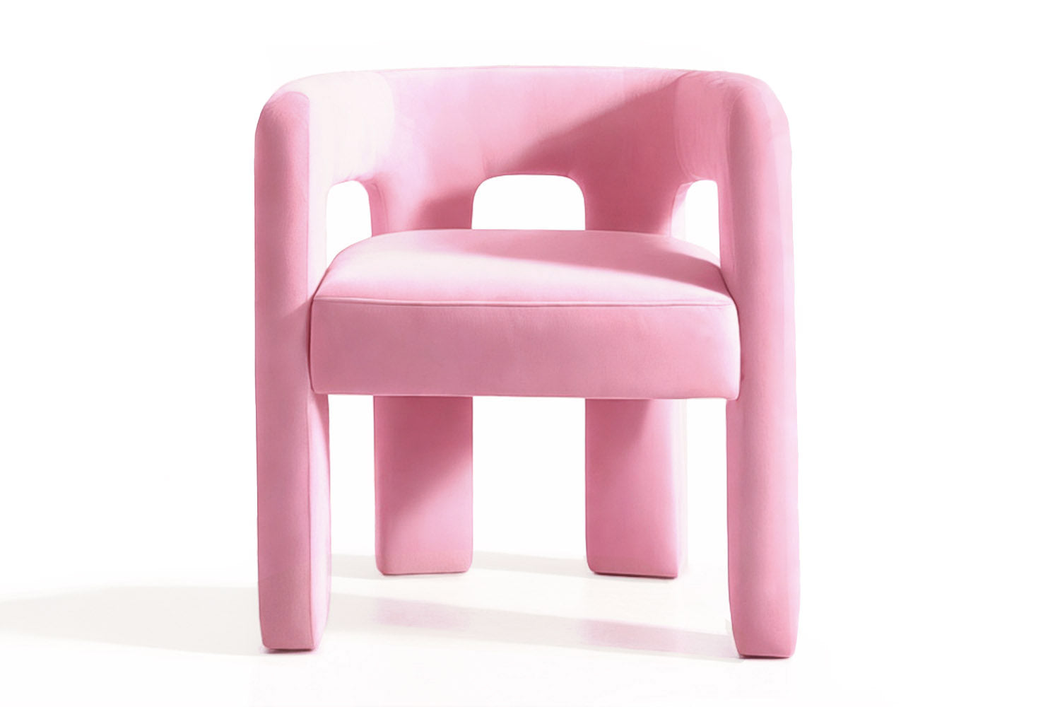 Brutal Armchair Pink Velvet