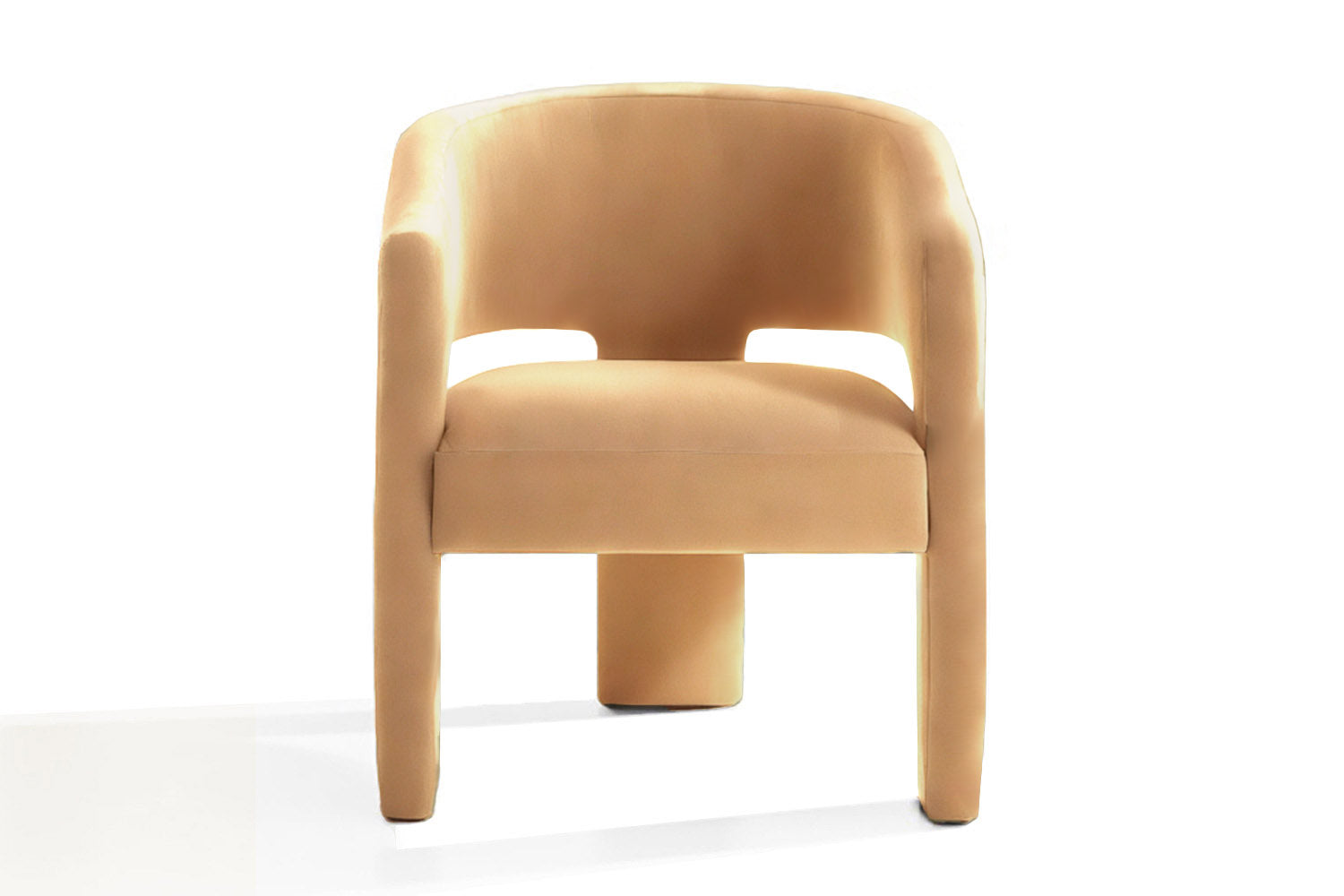 Calma Armchair Beige Velvet