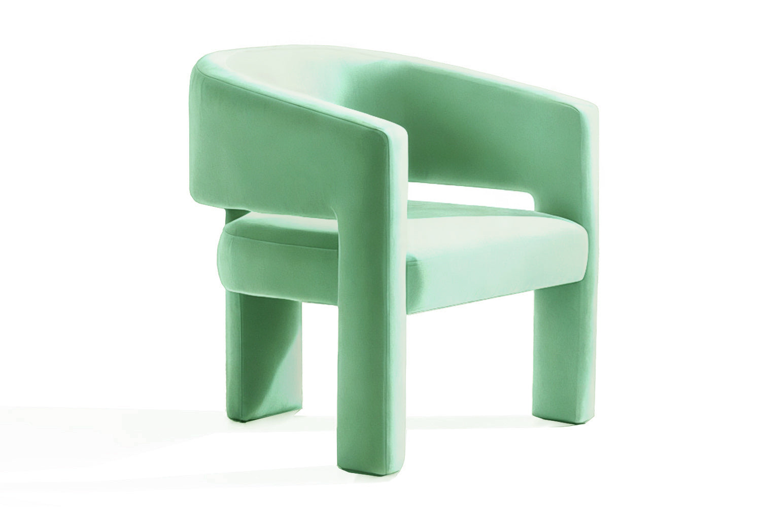 Calma Armchair Aquamarine Velvet