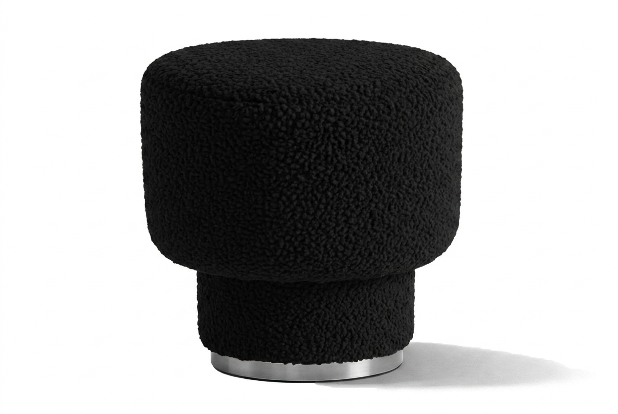 Caos Swivel Chair Black Sheep Chrome