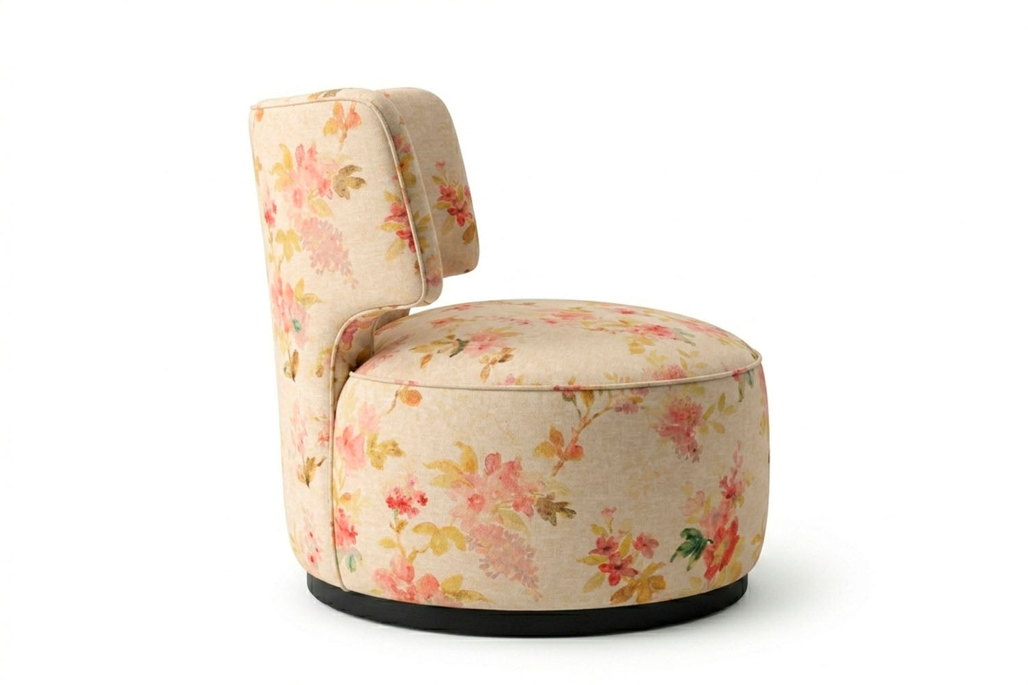 Capricho Swivel Chair Creme Ditsy