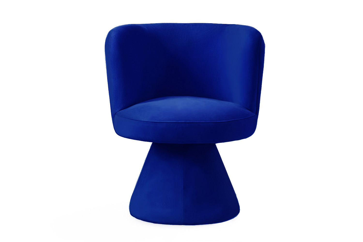 Coraje Dining Chair Blue Velvet