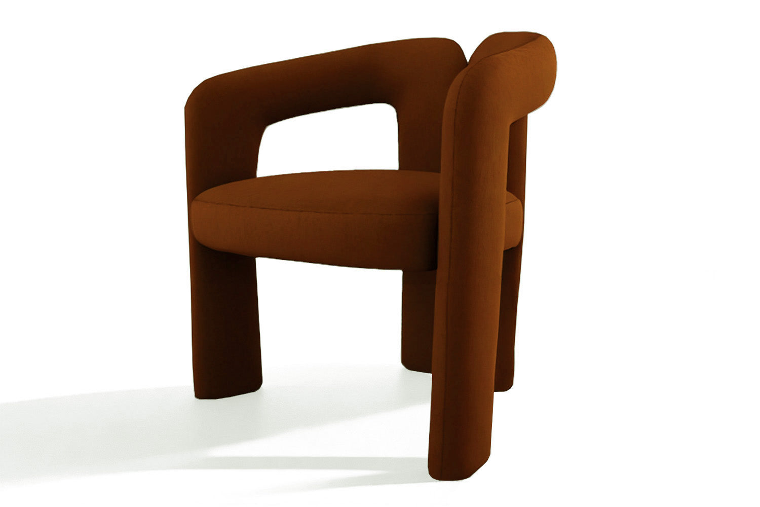 Delirio Armchair Brown Velvet