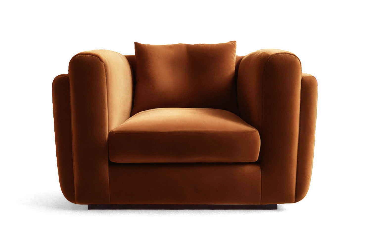 Desafío Club Chair Brown Velvet