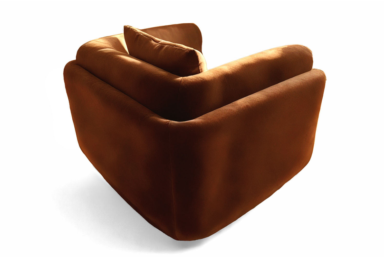 Desafío Club Chair Brown Velvet