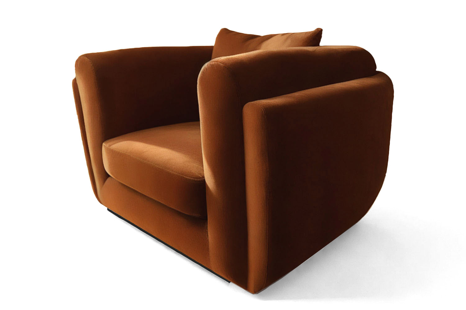 Desafío Club Chair Brown Velvet