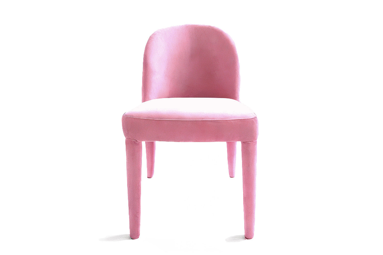 Eclipse Dining Chair Pink Velvet