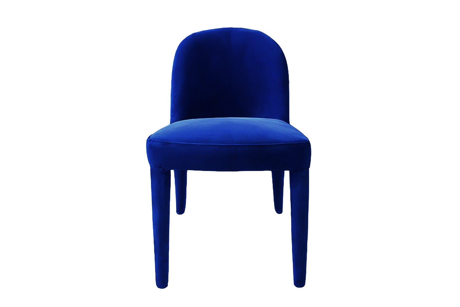 Eclipse Dining Chair Blue Velvet