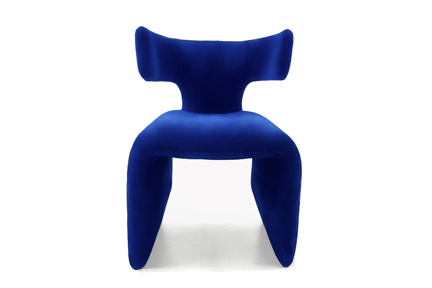 Euforia Dining Chair Blue Velvet