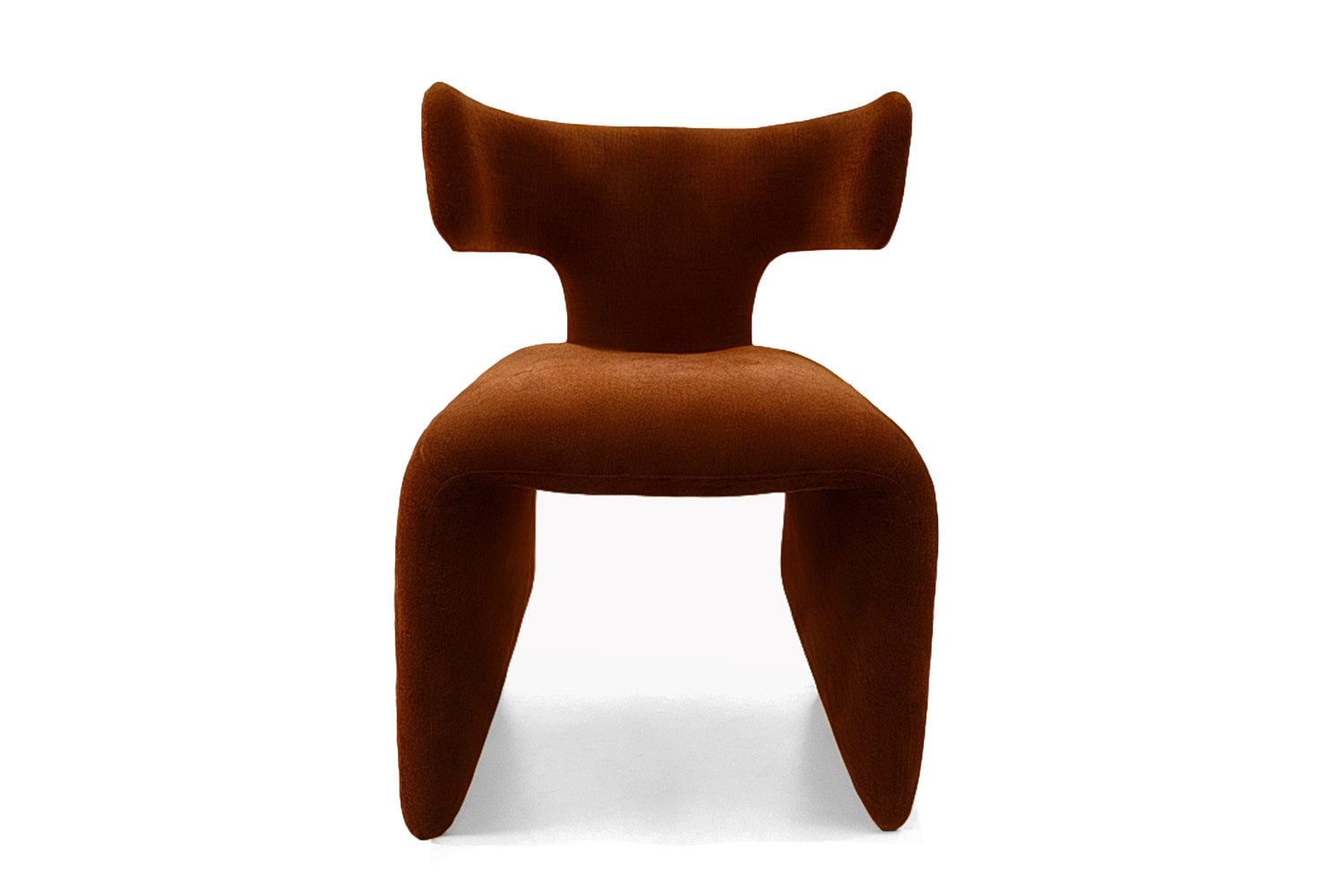 Euforia Dining Chair Brown Velvet