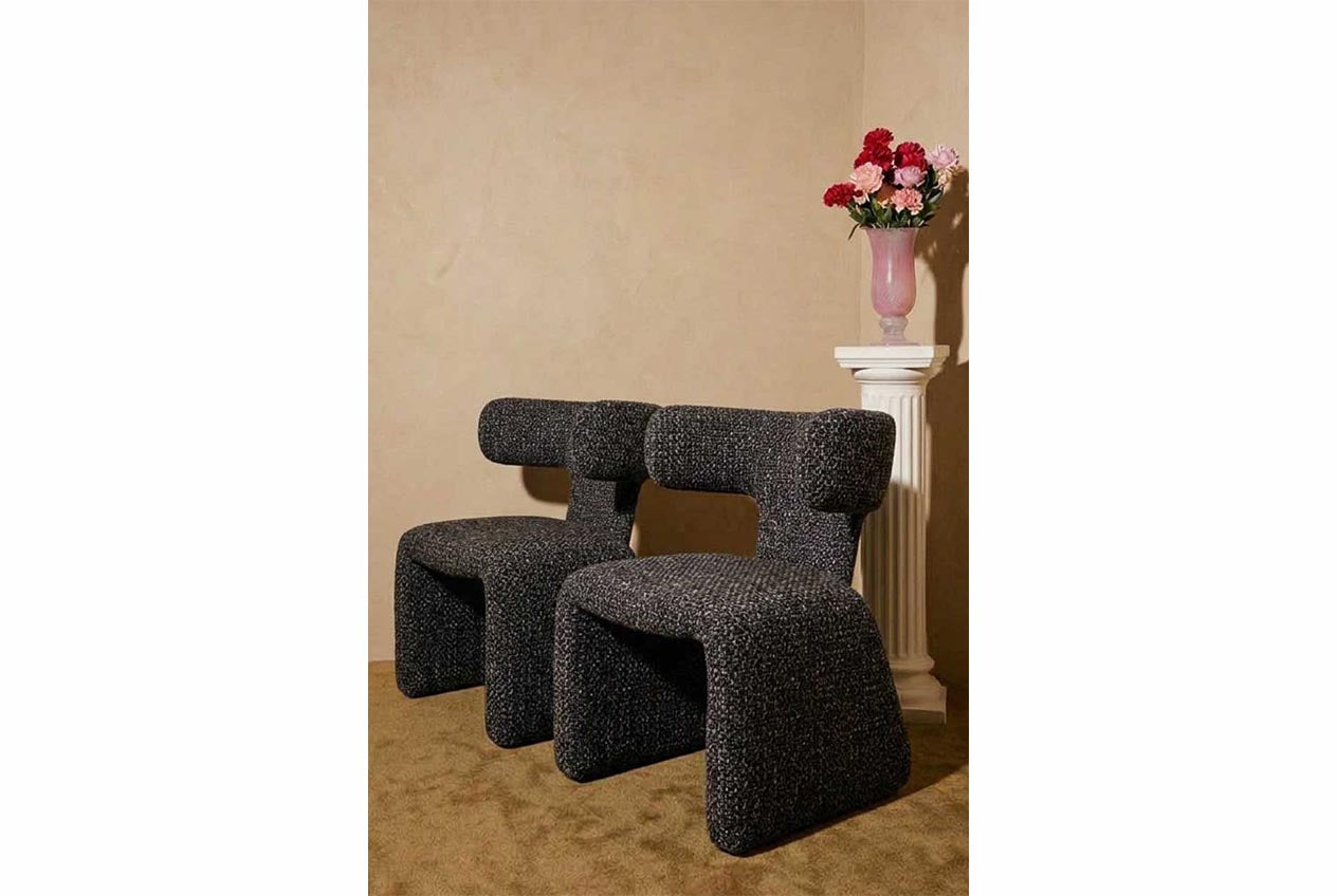 Euforia Dining Chair Black Blur