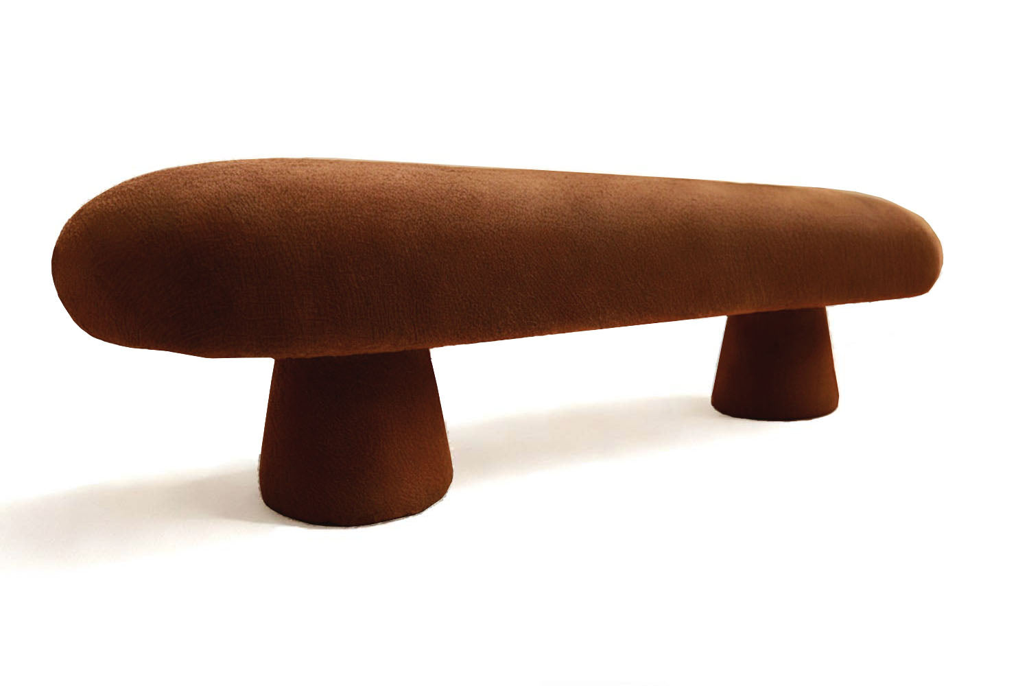 Éxtasis Bench Brown Velvet