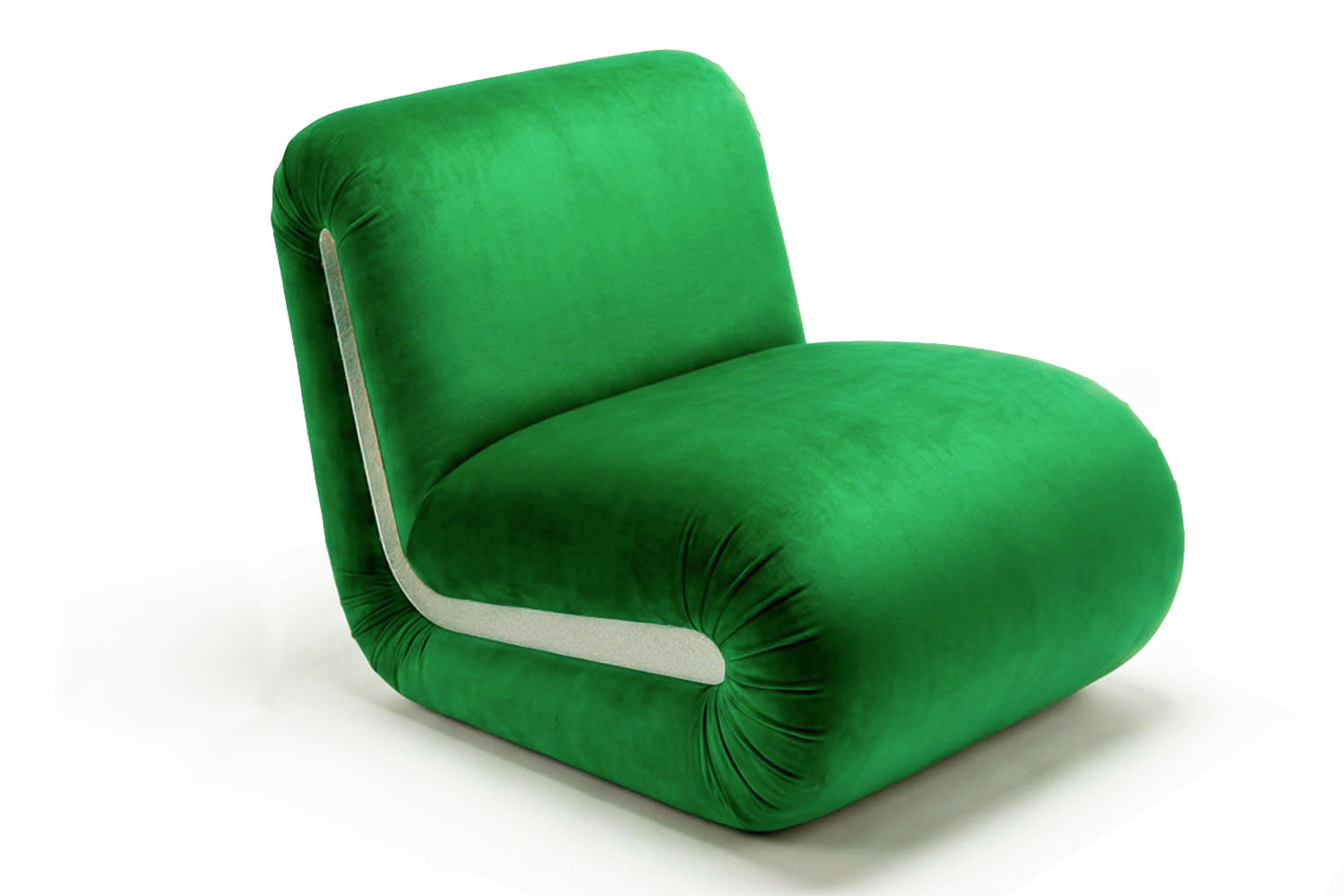 Frenesí Lounge Chair Green Velvet