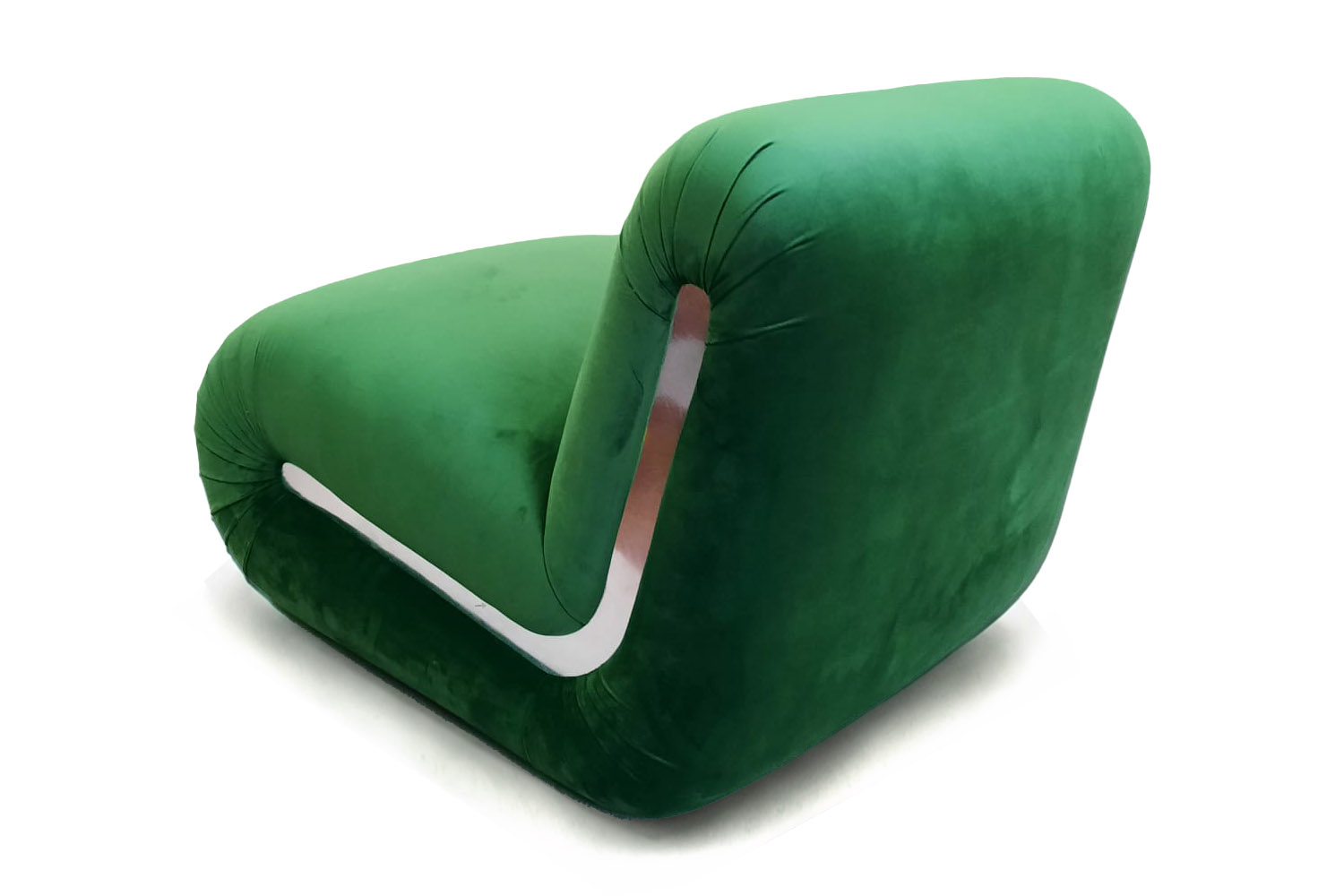 Frenesí Lounge Chair Green Velvet