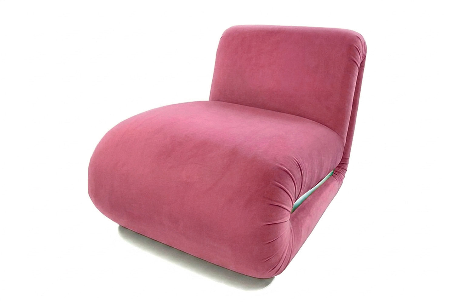 Frenesí Lounge Chair Pink Velvet