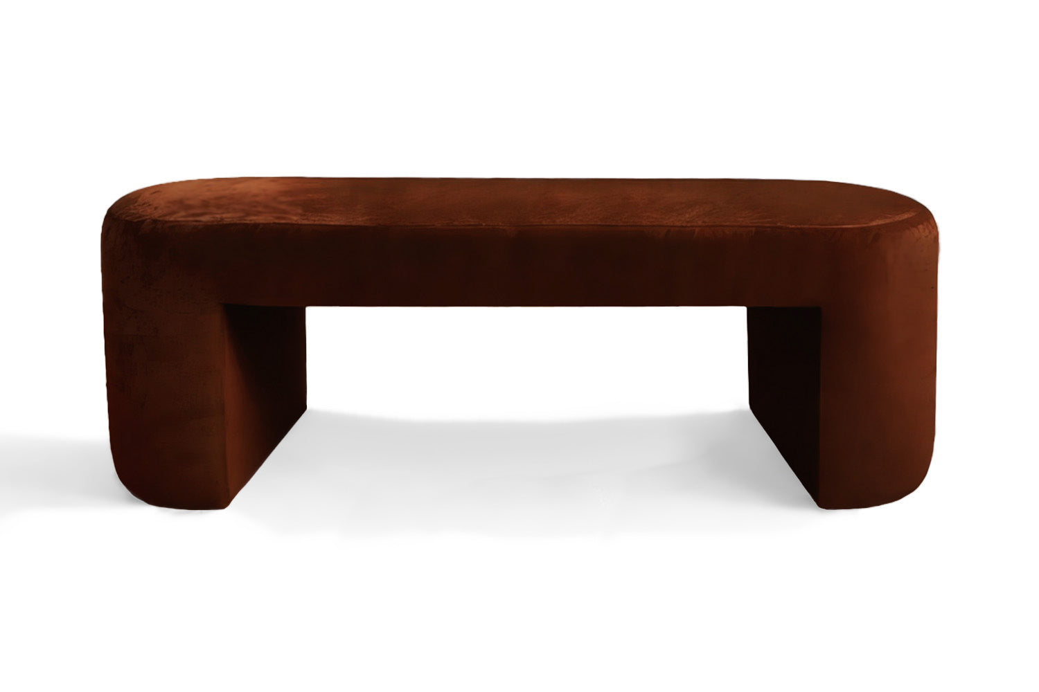 Deleite Bench Brown Velvet