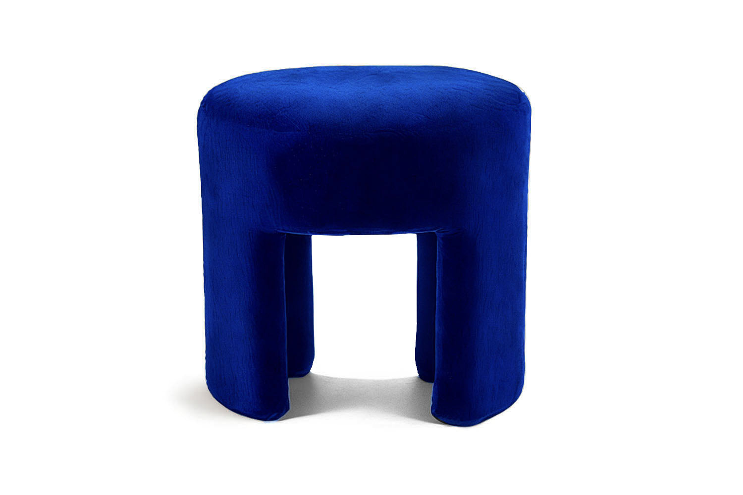 Furia Stool Blue Velvet