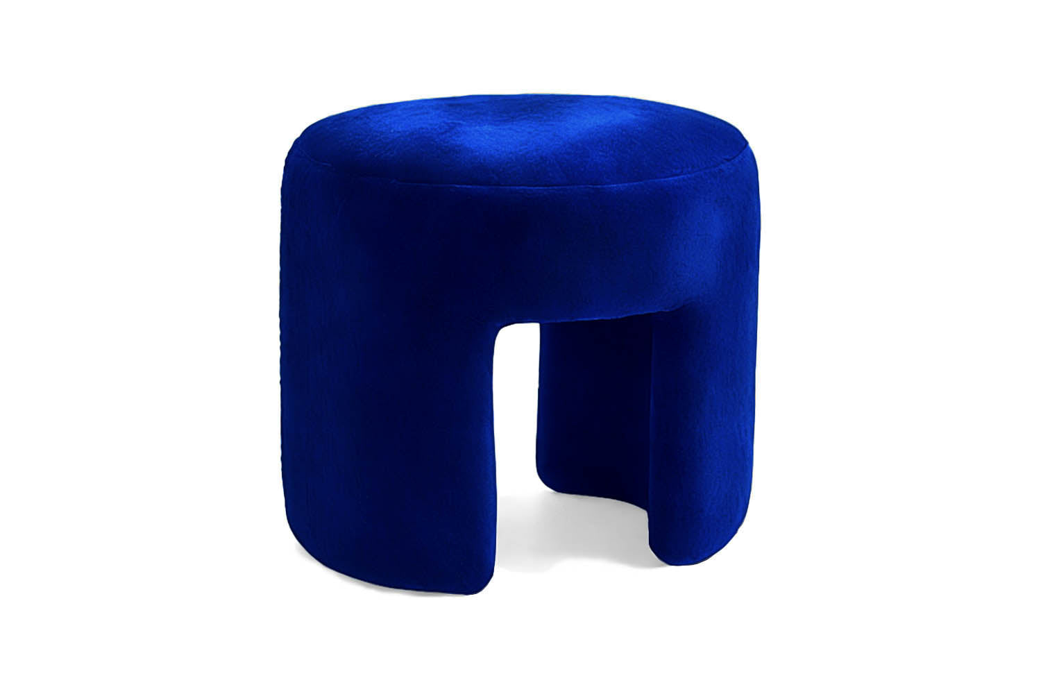 Furia Stool Blue Velvet