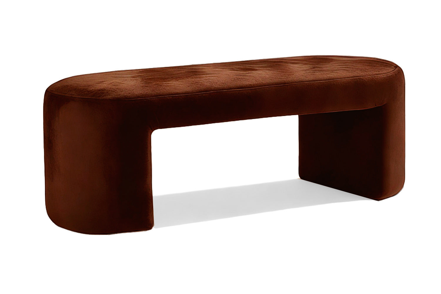 Deleite Bench Brown Velvet