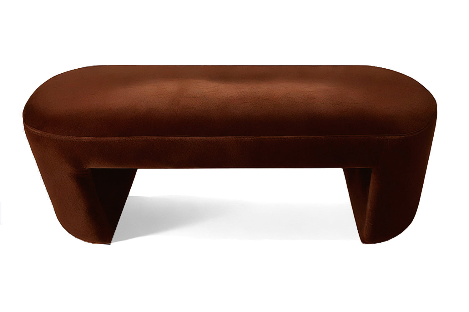 Deleite Bench Brown Velvet