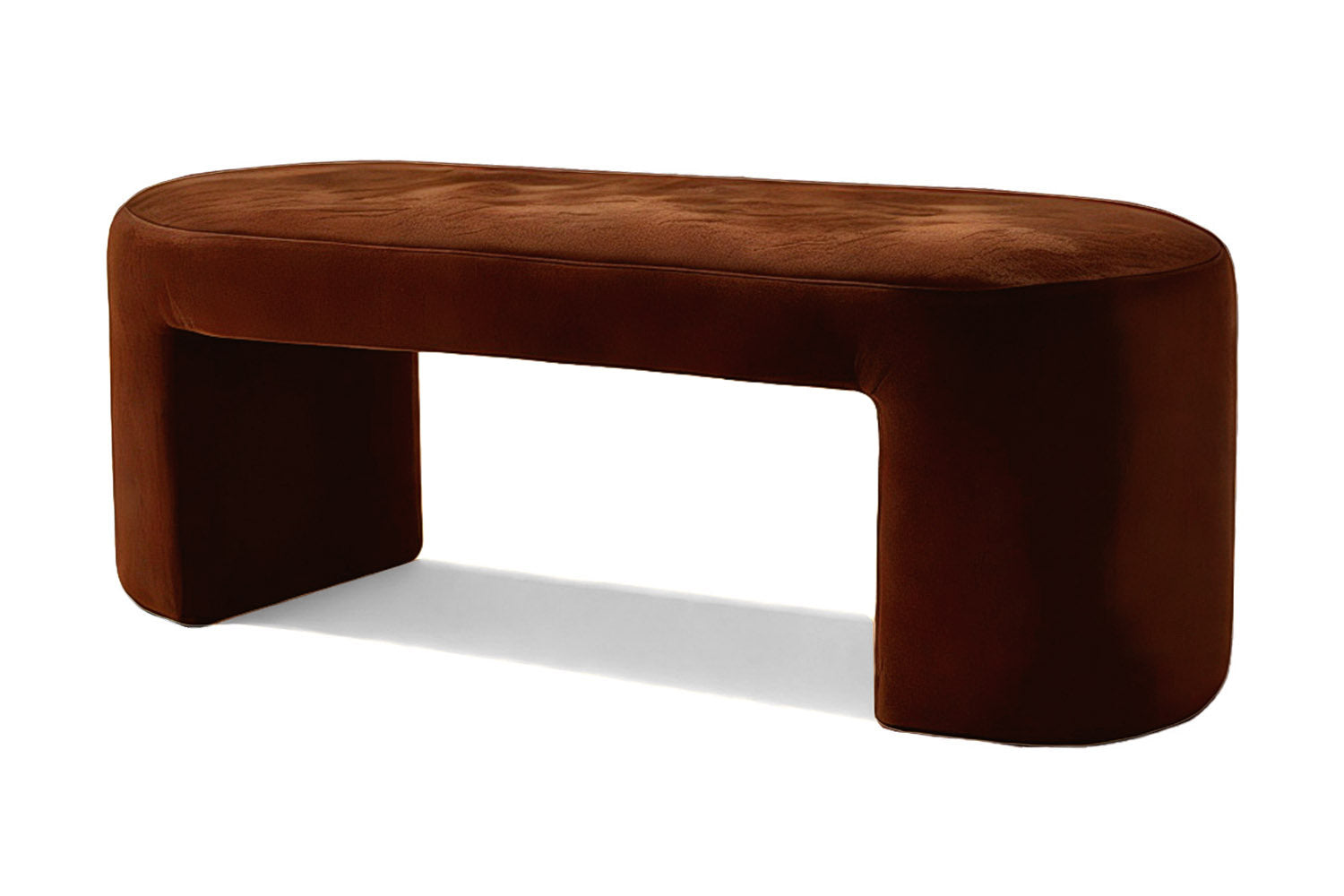 Deleite Bench Brown Velvet